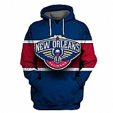 Pelicans Navy All Stitched Hooded Sweatshirt,baseball caps,new era cap wholesale,wholesale hats